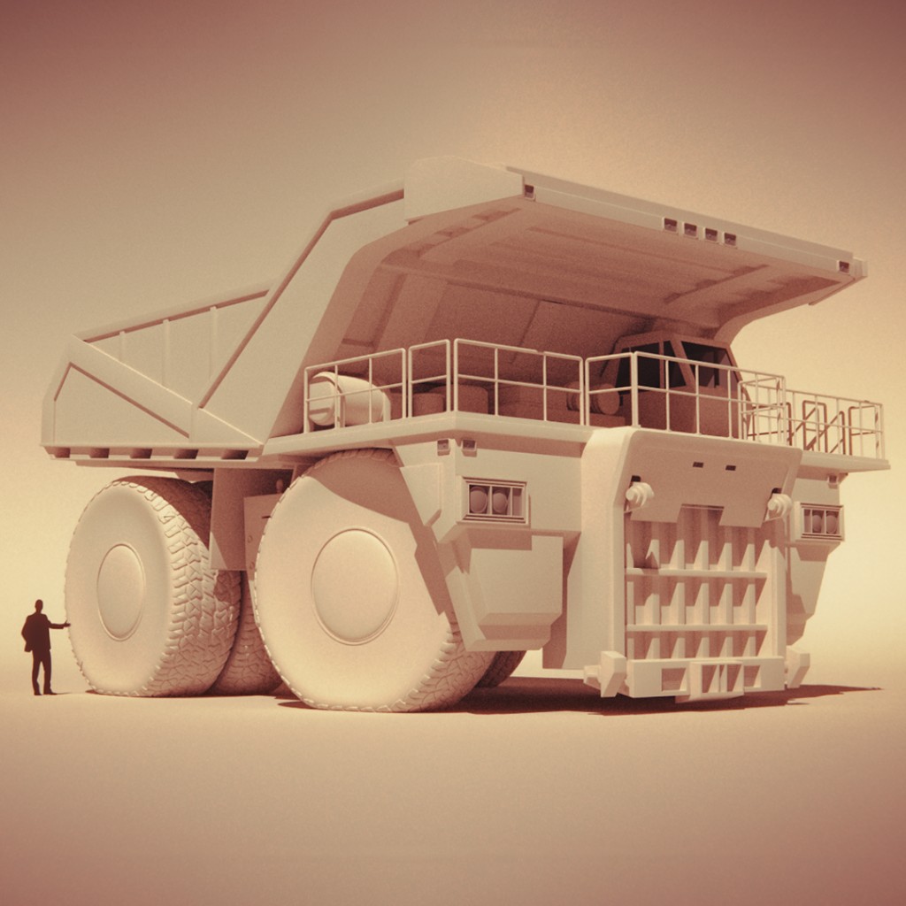 Mining Haul Truck preview image 2